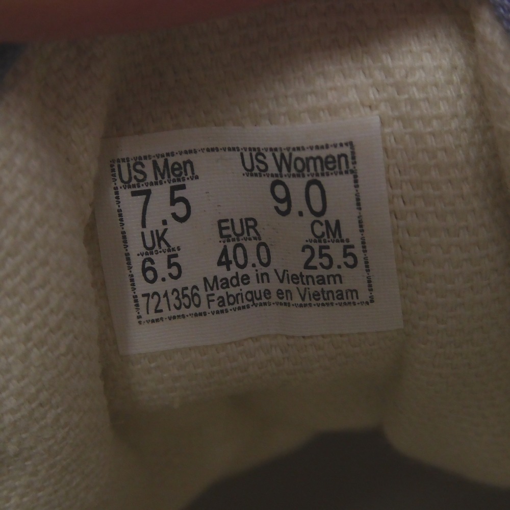 Vans Old Skool Stackform Platform Denim Checkerbo… - image 7